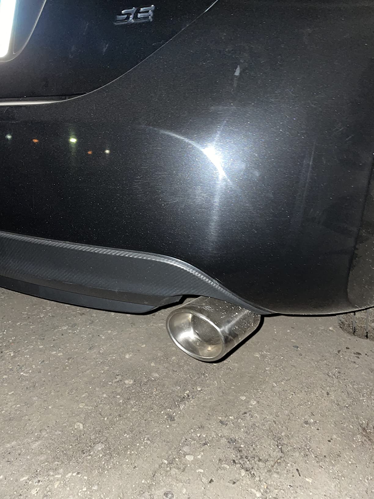 BORLA 11897 Axle-Back Perf. Exhaust Sys. for 2014-2019 Toyota Corolla S & SE & XSE & Special Edition 1.8L 4 Cyl. T-304 Stainless S-Type Right Rear Exit Single 4.25