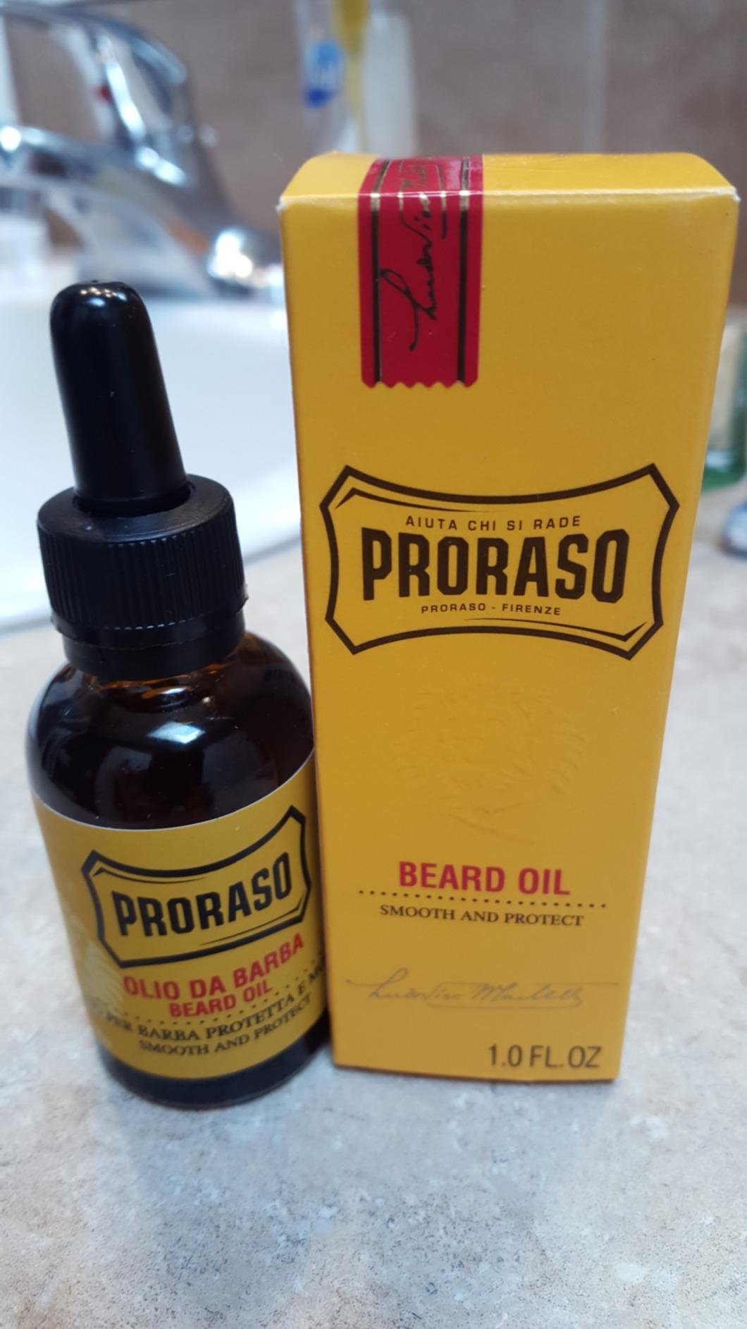 Proraso Beard Oil for Men, with Avocado, Macadamia Nut, Walnut and Sunflower Oils to Tame and Condition Beards customer photo 1