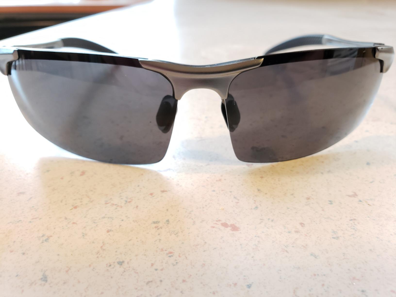 DUCO Mens Sports Polarized Sunglasses UV Protection Sunglasses for Men 8177 customer photo 2