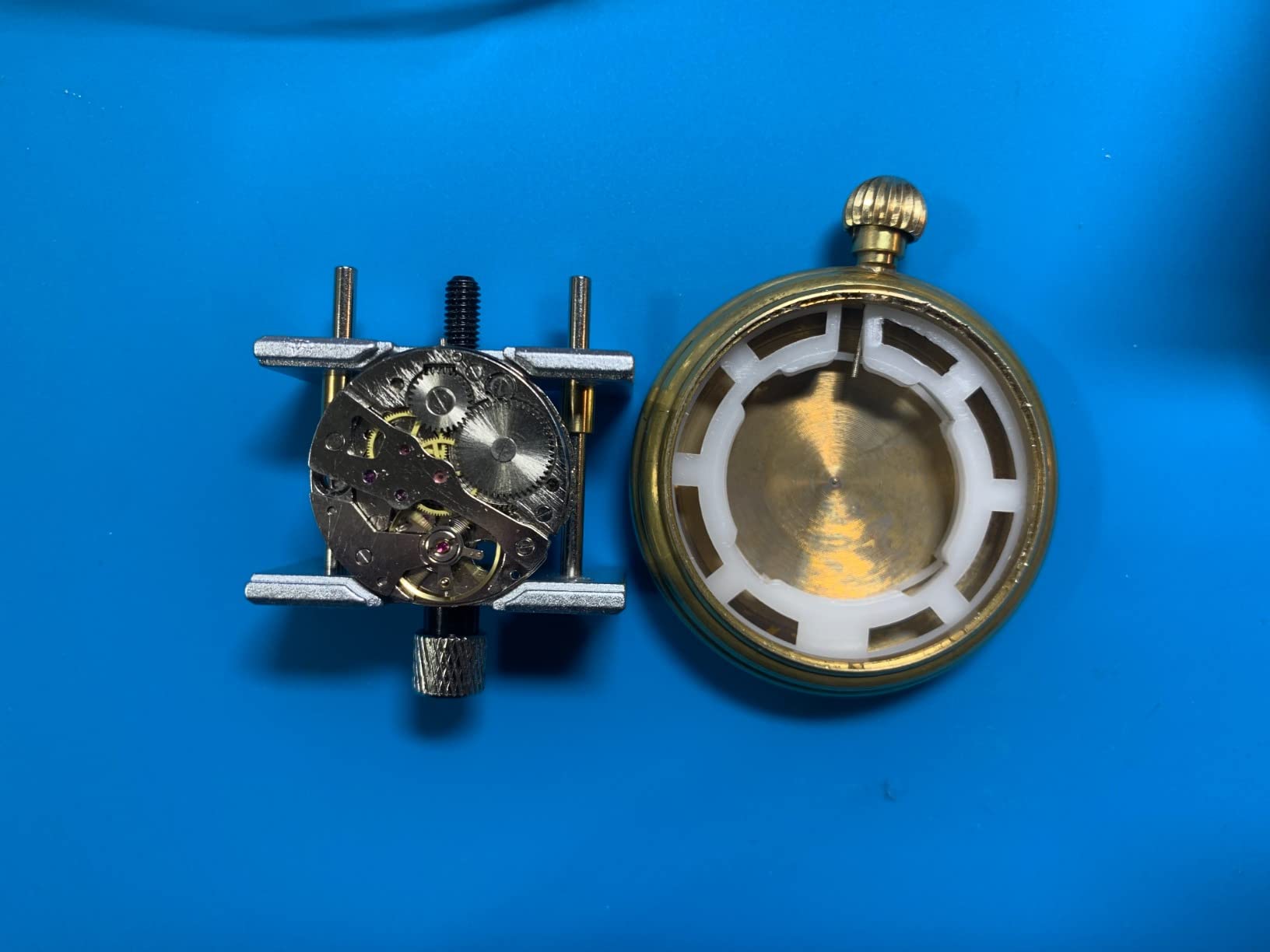 VIGOROSO Classic Mechanical Pocket Watches for Men Pocket Watch with Chain customer photo 2