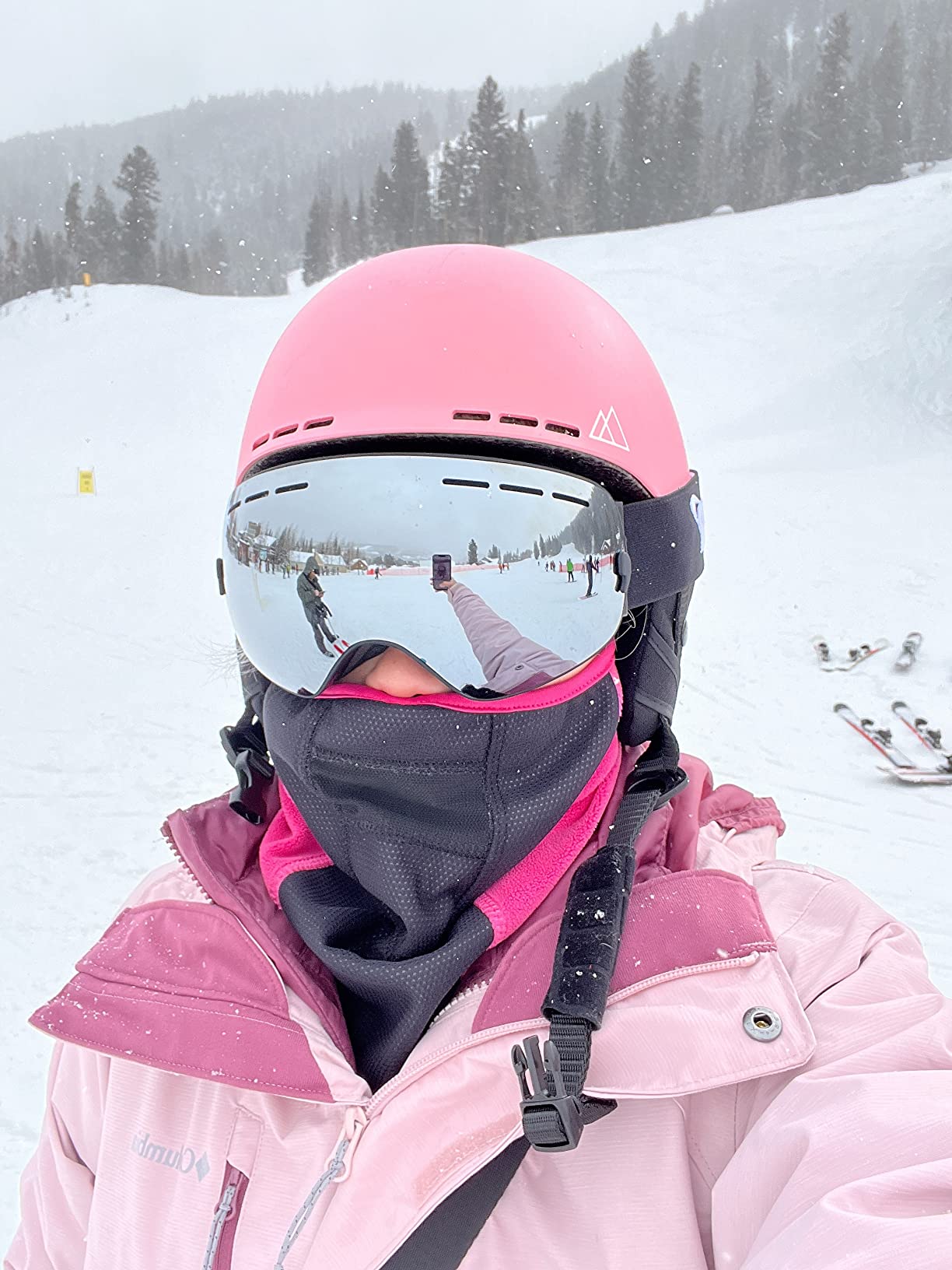 ZIONOR X Ski Goggles - OTG Snowboard Goggles Detachable Lens for Men Women Adult customer photo 1