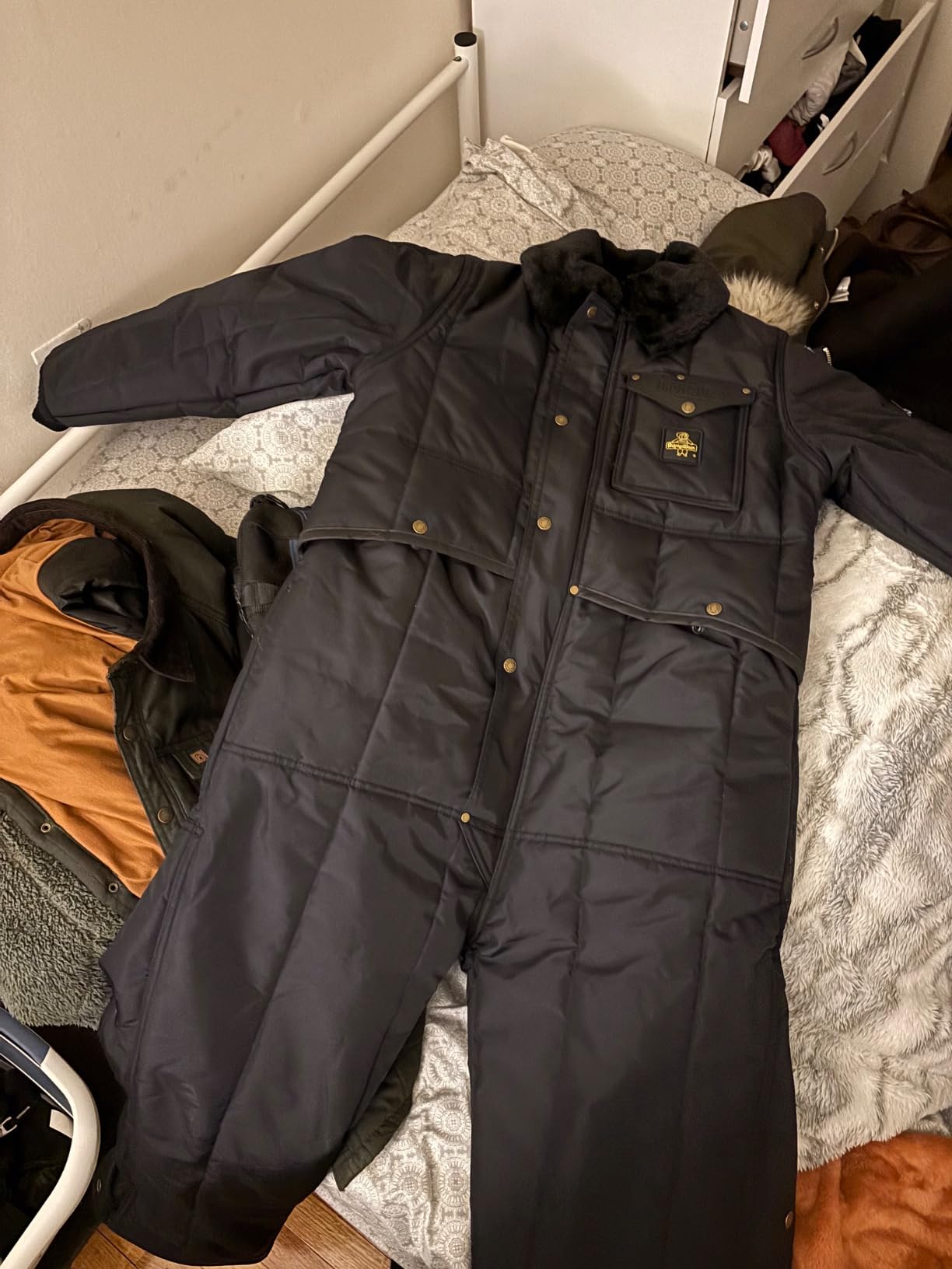 RefrigiWear Unisex Iron-Tuff Warm Insulated Coveralls, Rated to -50°F customer photo 1