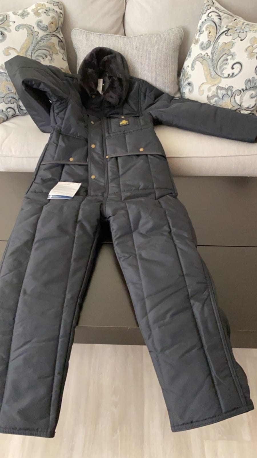 RefrigiWear Unisex Iron-Tuff Warm Insulated Coveralls, Rated to -50°F customer photo 2