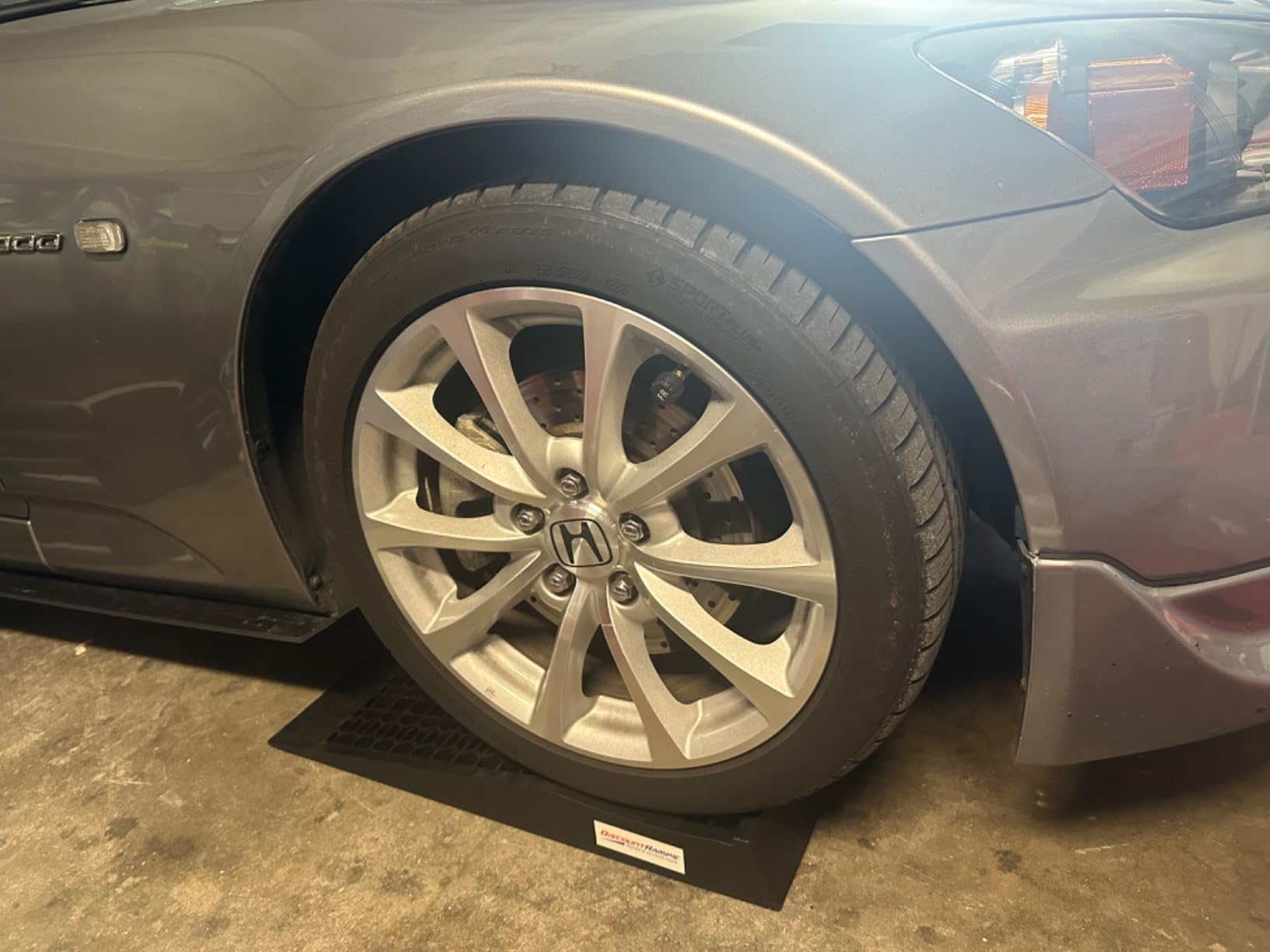 Low Car Ramps for Oil Change, 5,000 lb GAWR, 2.5