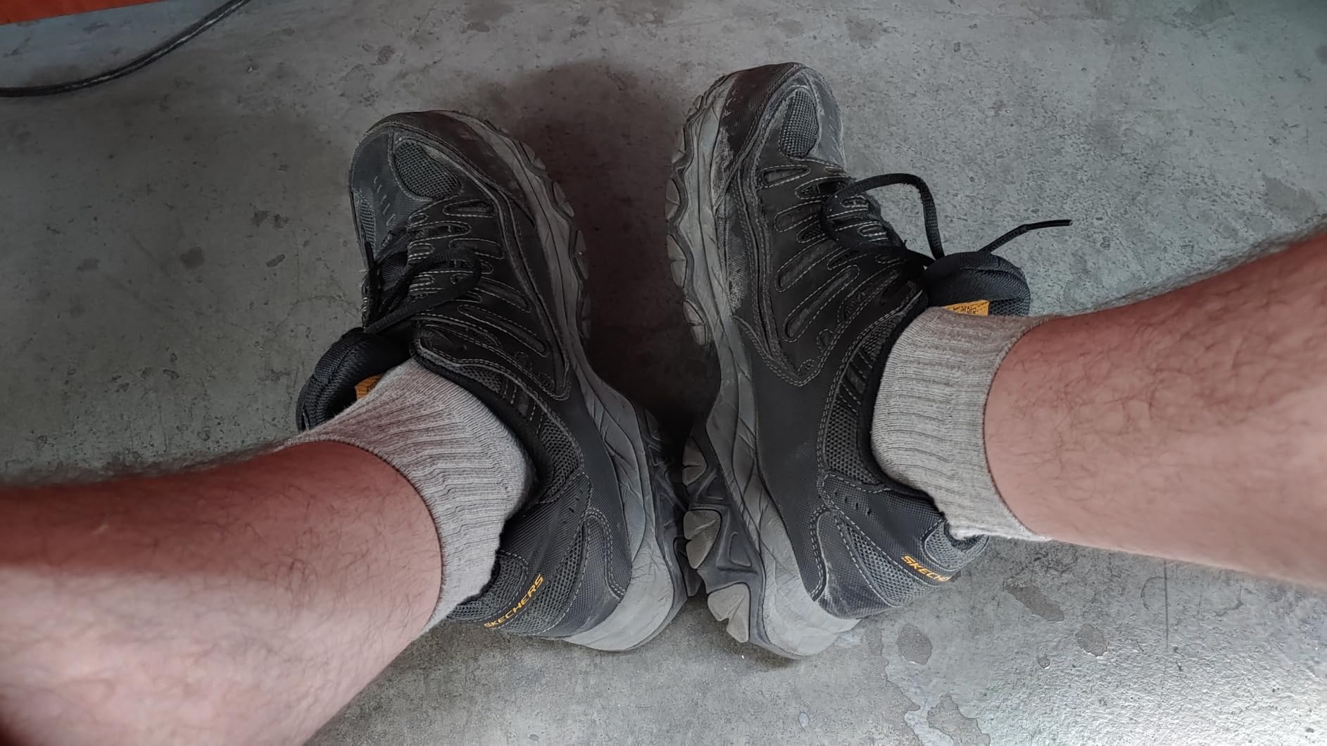 Skechers Men's Cankton Steel Toe Lace Up customer photo 1