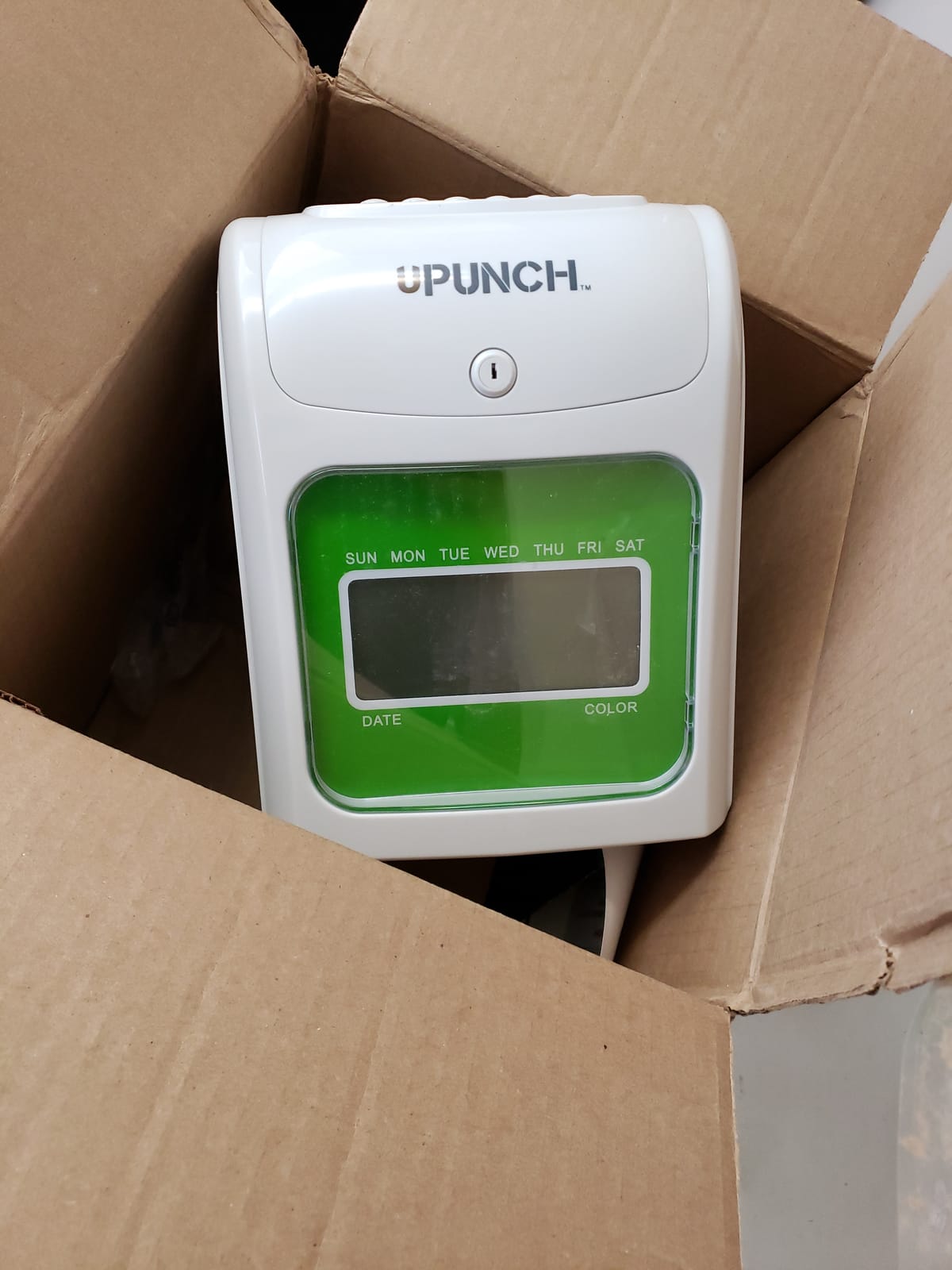 uPunch HN3500 Advanced Time Clock Bundle for Small Business: Complete Employee Time Tracking System with 100 Time Cards, 2 Racks, 2 Ribbons, and 6 Keys customer photo 2