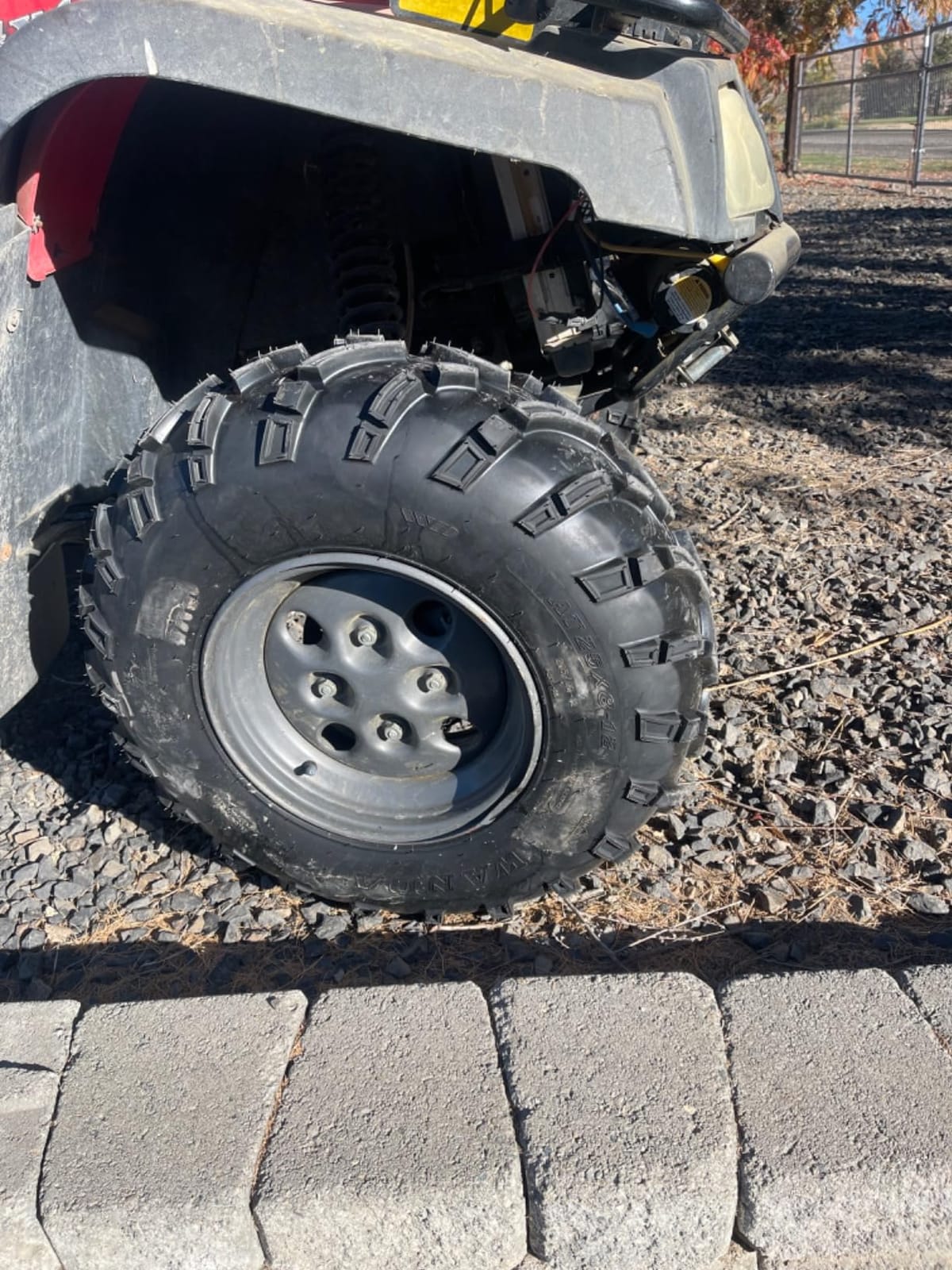 WANDA ATV/UTV Tires 25x8-12 25x8x12 6-Ply Light Mud Tires, Set 2-10243 customer photo 2