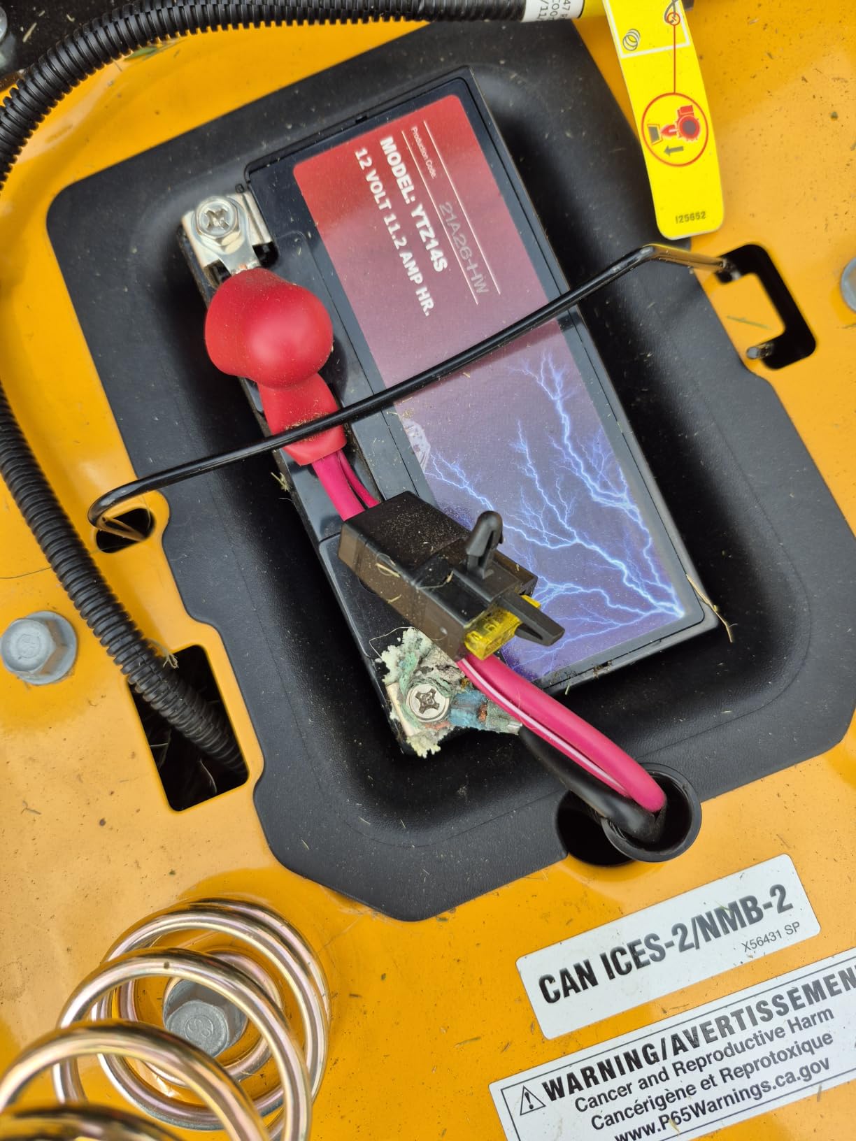 Mighty Max Battery YTZ14S -12 Volt 11.2 AH, 230 CCA, Rechargeable Maintenance Free SLA AGM Motorcycle Battery customer photo 2
