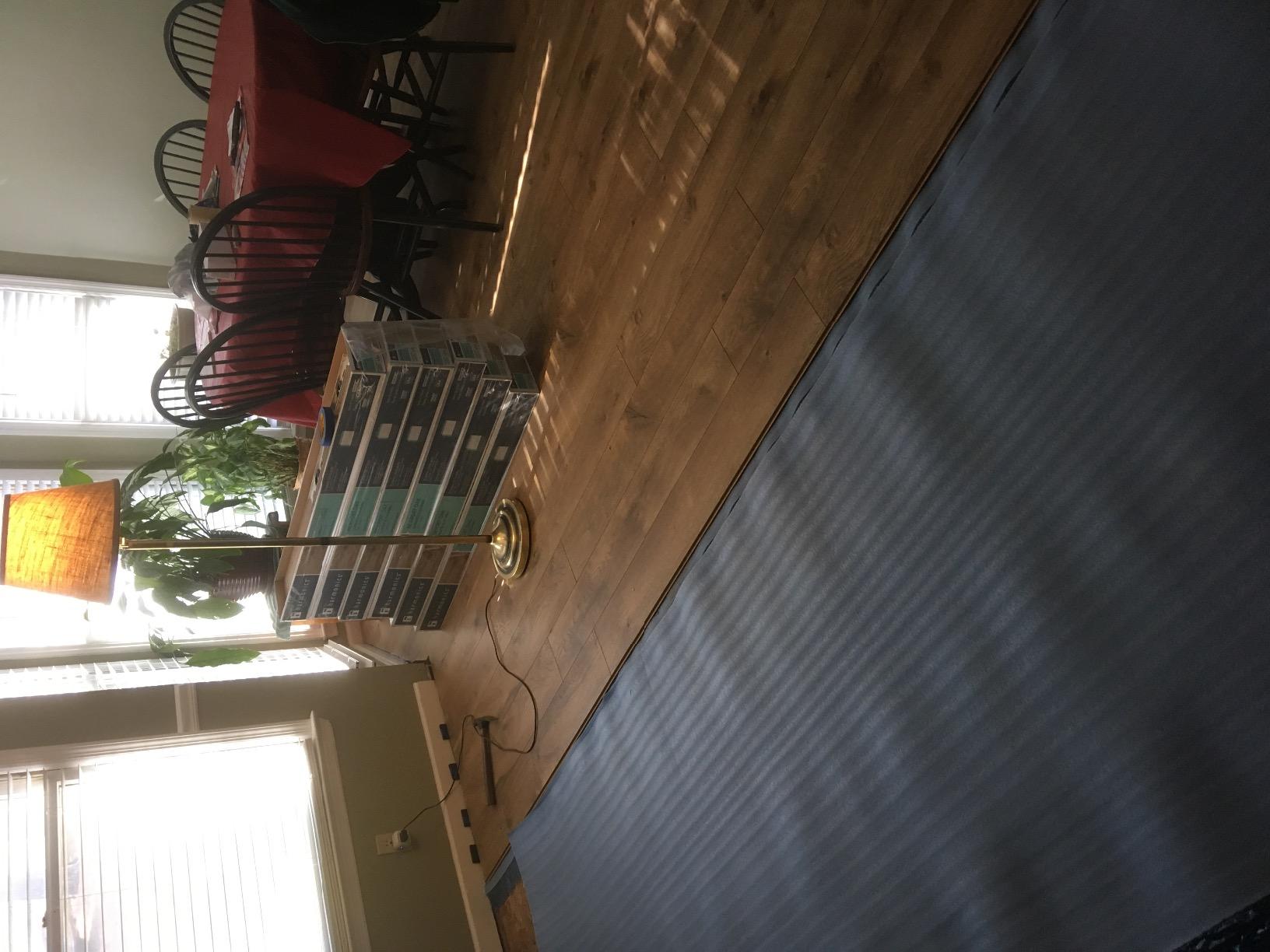 BlueStep Underlayment with Moisture Barrier for Laminate and Wood Floors, (200 sq.ft Roll) customer photo 2