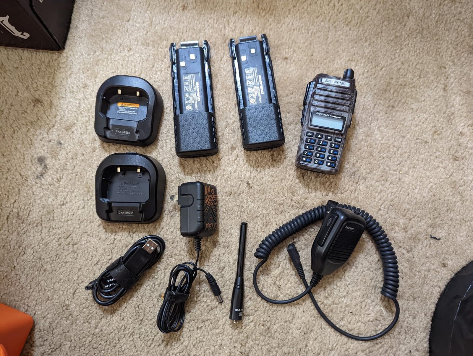 BaoFeng UV-82HP High Power Dual Band Radio: 136-174mhz (VHF) 400-520mhz (UHF) Two-Way Radio customer photo 1