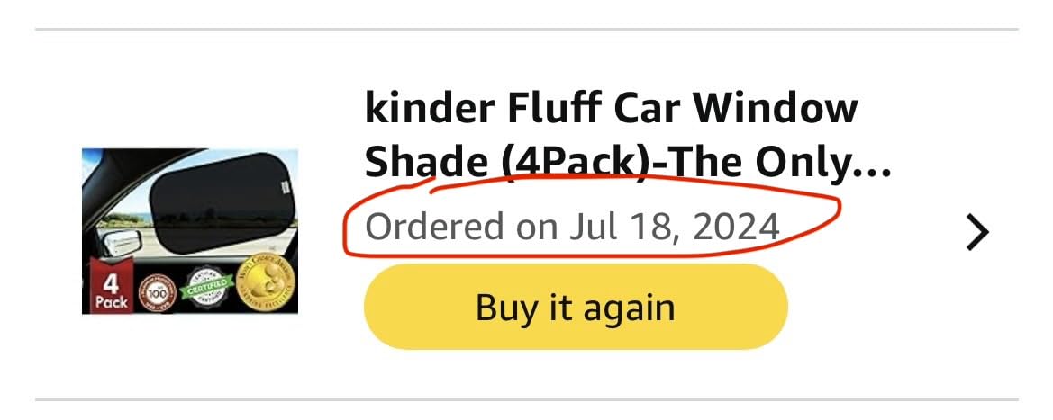Car Window Shades - Certified 99.79% UVA & 99.95% UVB sun protection. Award winning car sun shade for side windows. 4 Pack (2 Transparency options) 20