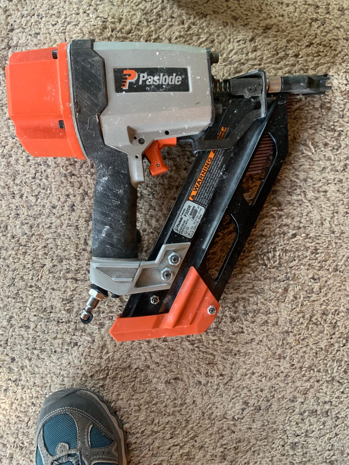 Paslode, Pneumatic Framing Nailer F325R, 513000, Air Compressor Powered customer photo 1