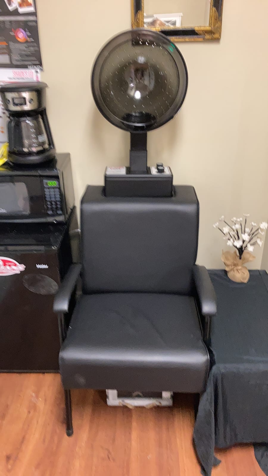 Pibbs 1098 Salon Dryer Chair with 980W Adjustable Hood Dryer customer photo 1