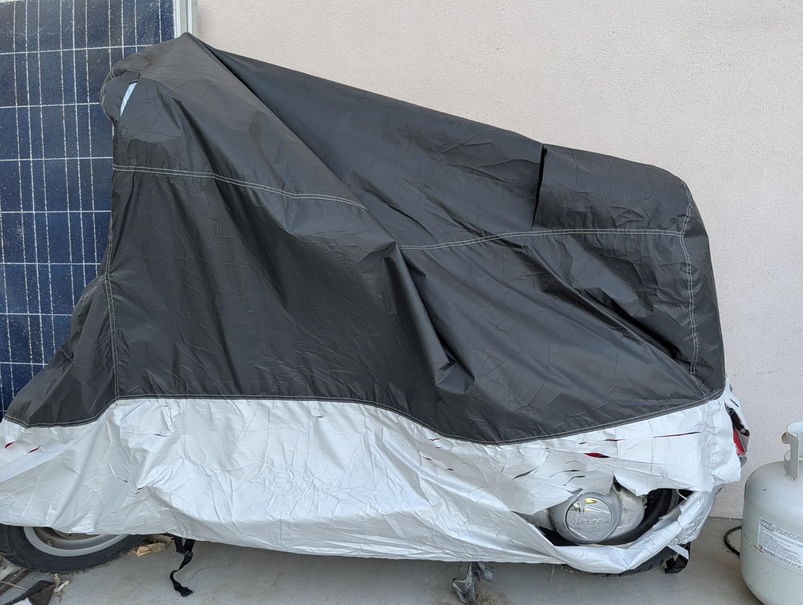 XYZCTEM Motorcycle Cover All Season Waterproof Sun-Proof Outdoor customer photo 2