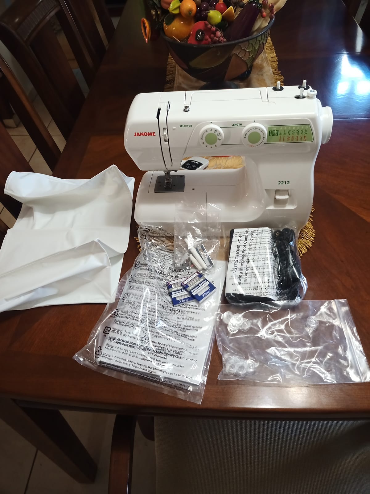 Janome 2212 Sewing Machine Includes Exclusive Bonus Bundle customer photo 2