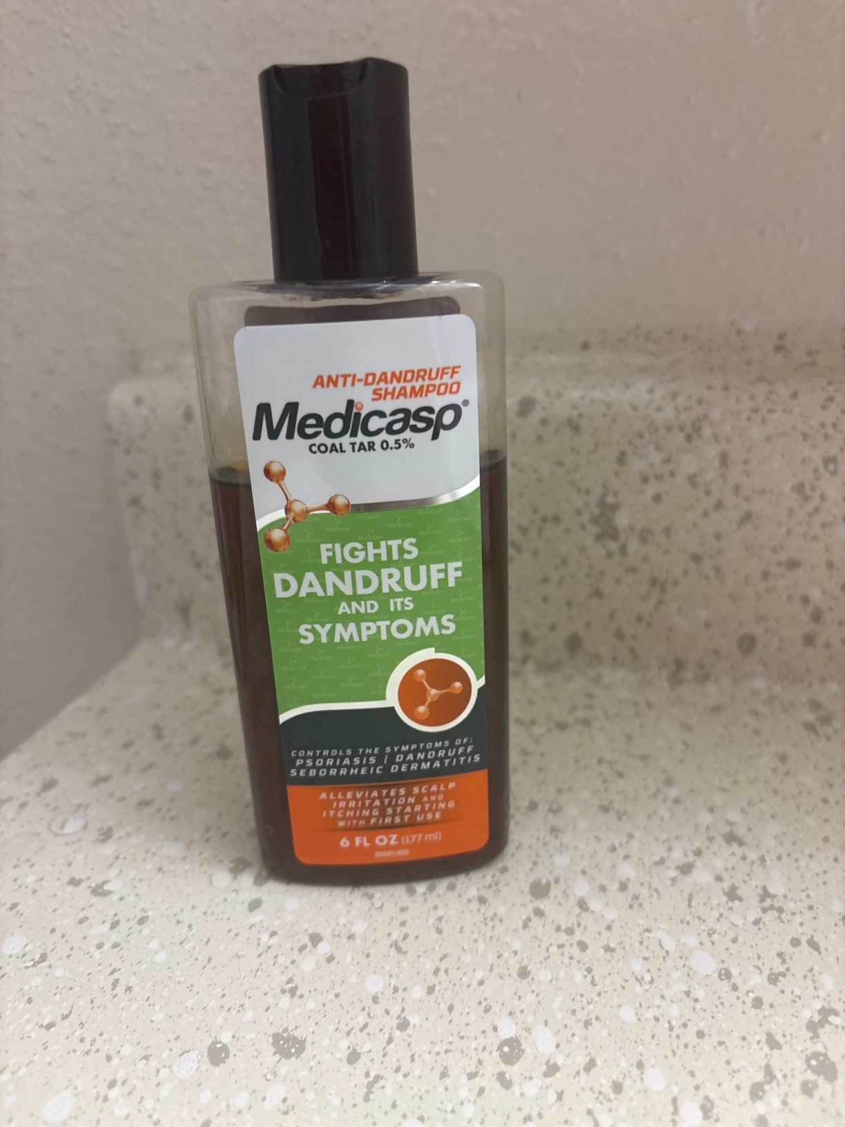 Medicasp Coal Tar Anti-Dandruff Shampoo, Flakes Shampoo, 6 fl oz customer photo 2