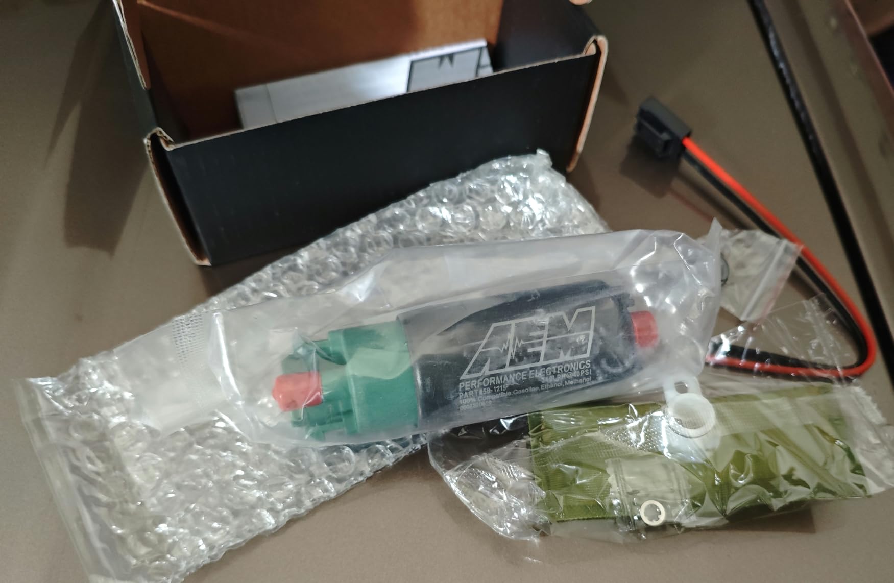 AEM 50-1215 340LPH High Flow In-Tank Fuel Pump, E85 Compatible, 65mm customer photo 1