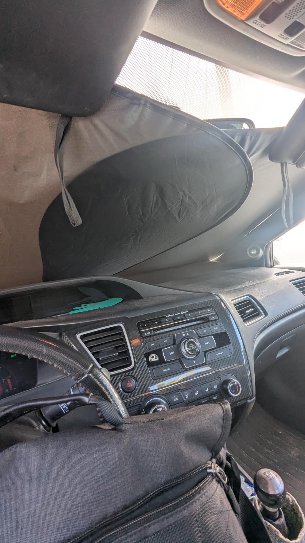 EzyShade Car Windshield Sun Shade. See Vehicle Size-Chart. Medium (M) Size | Foldable 2-Piece Sunshade with Shield-X Reflective Technology. Sun Visor for SUV, Truck, Car Front Windshield. See Size Chart customer photo 2