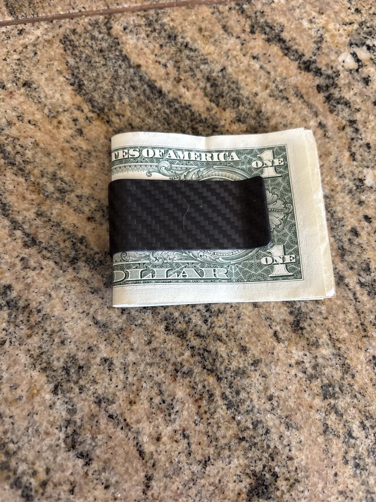 CL CARBONLIFE Carbon Fiber Wallet Money Clip for Cash and Credit Card, Super Slim & Light Minimalist Holder Clip for Men customer photo 1