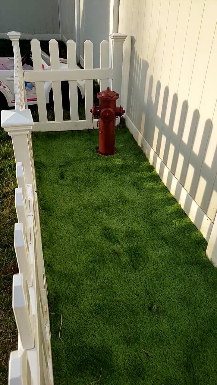 WamBam Newport Picket Fence, White Vinyl DIY No Dig Kit customer photo 1