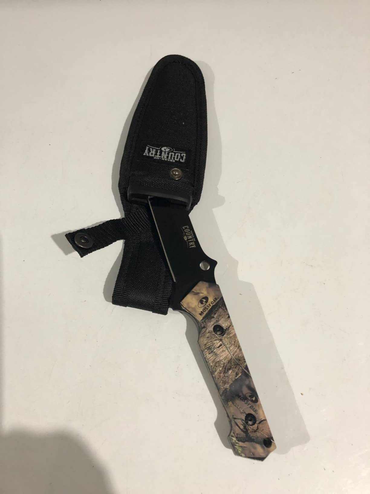 Mossy Oak Fixed Blade Hunting Knife Set - 2 Piece, Sheath Included customer photo 1