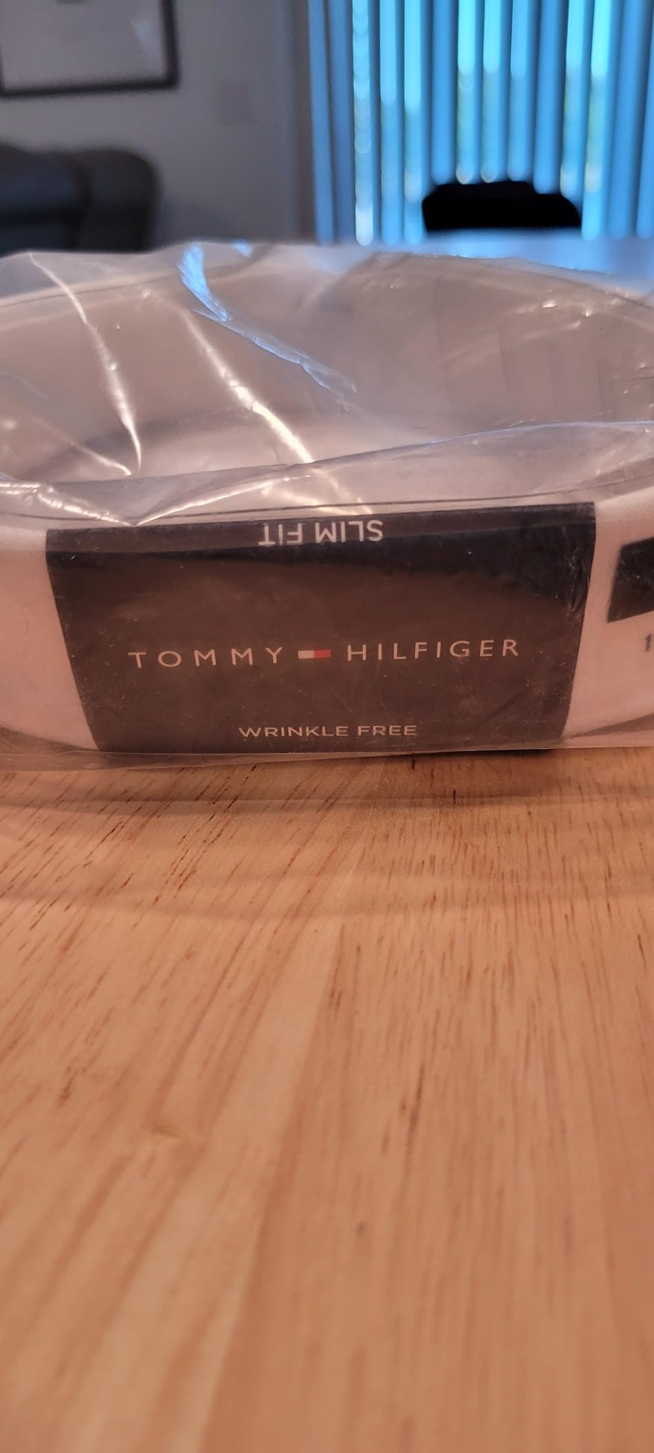 Tommy Hilfiger Men's Slim Fit Non Iron Solid Dress Shirt customer photo 2