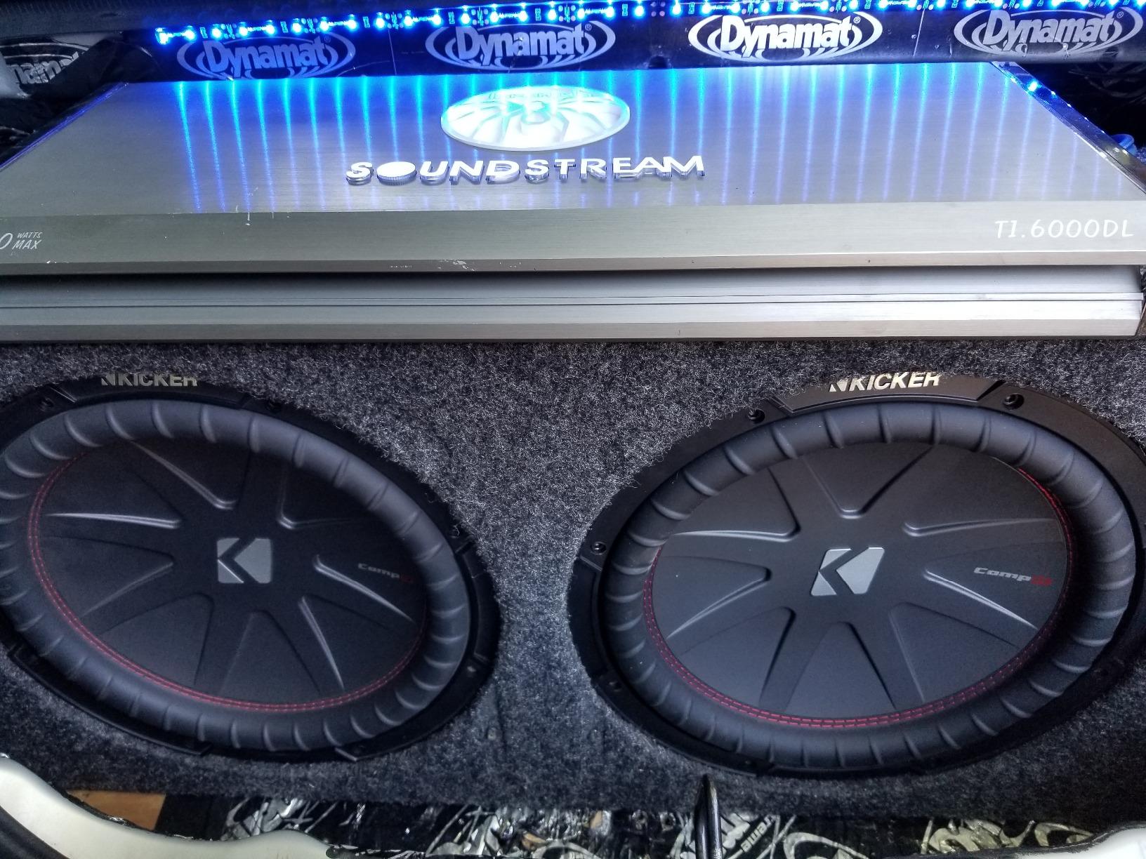Kicker 43CWRT82 CompRT 8 Inch Subwoofer - Shallow Mount Dual 2 Ohm 600W Sub customer photo 1