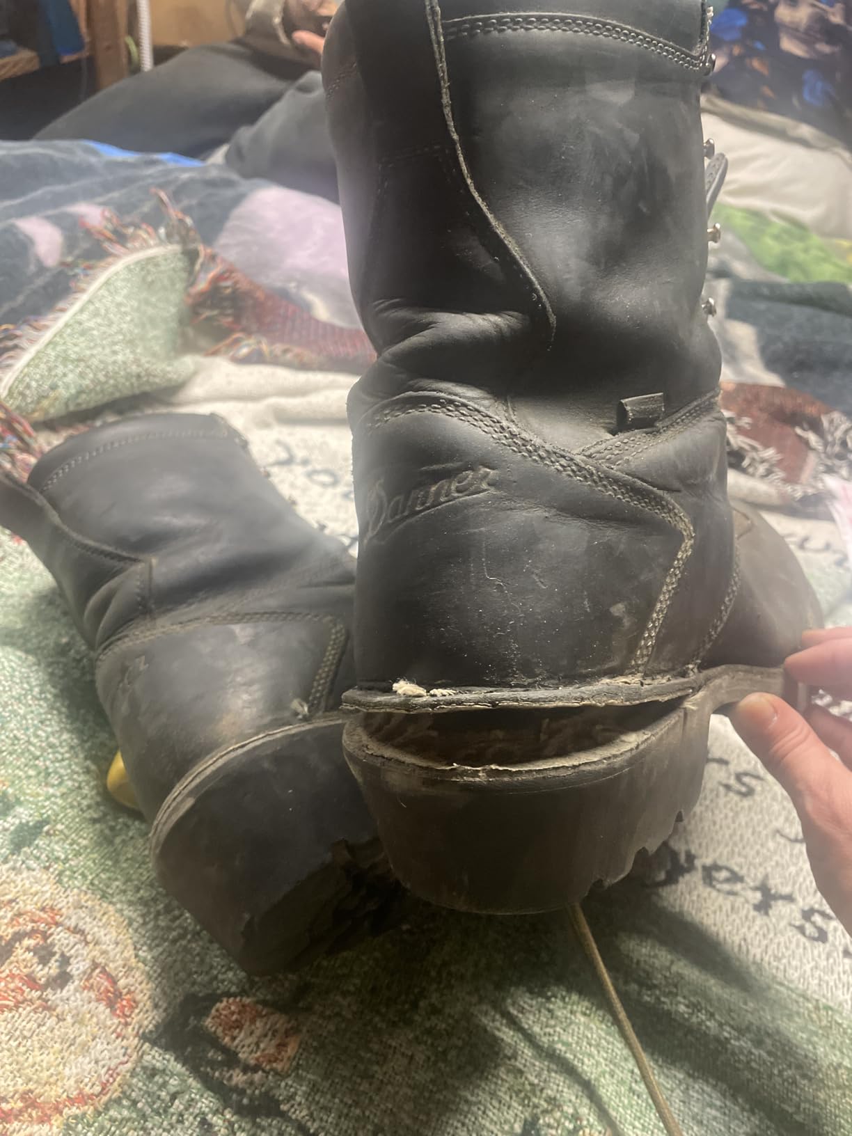 Danner Logger Boots for Men - Waterproof, Oiled Nubuck Leather on a Lightweight Platform with Vibram 360 Traction Outsole with 90-Degree Heel customer photo 2