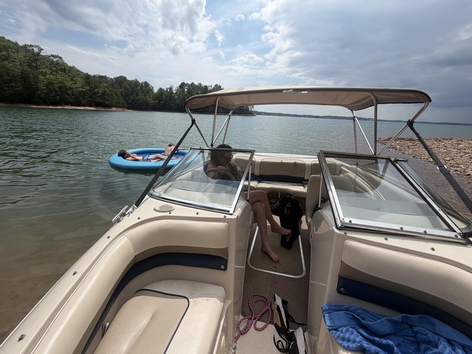 Leader Accessories 10 Colors 3-4 Bow Bimini Top for Boats Boat Canopy Cover customer photo 1