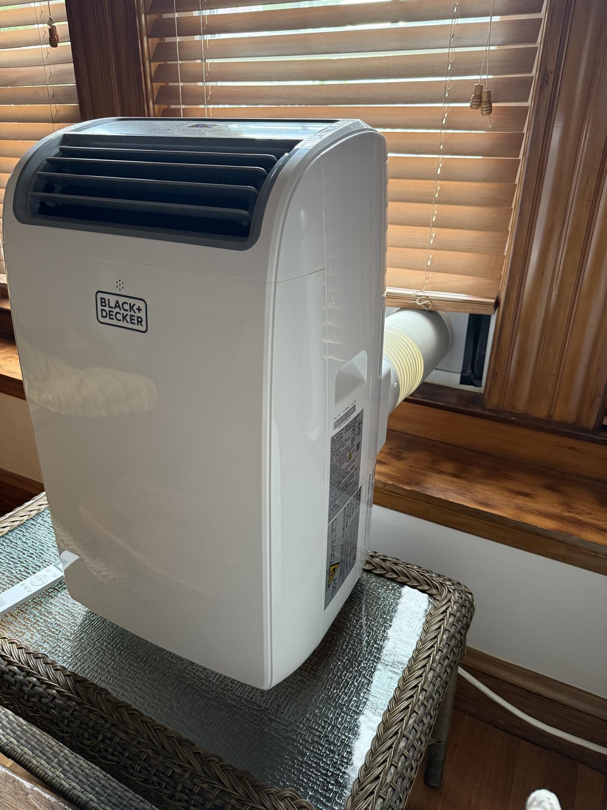 BLACK+DECKER Smart Portable Air Conditioner, 14,000 BTU, BPACT14WT, White customer photo 1