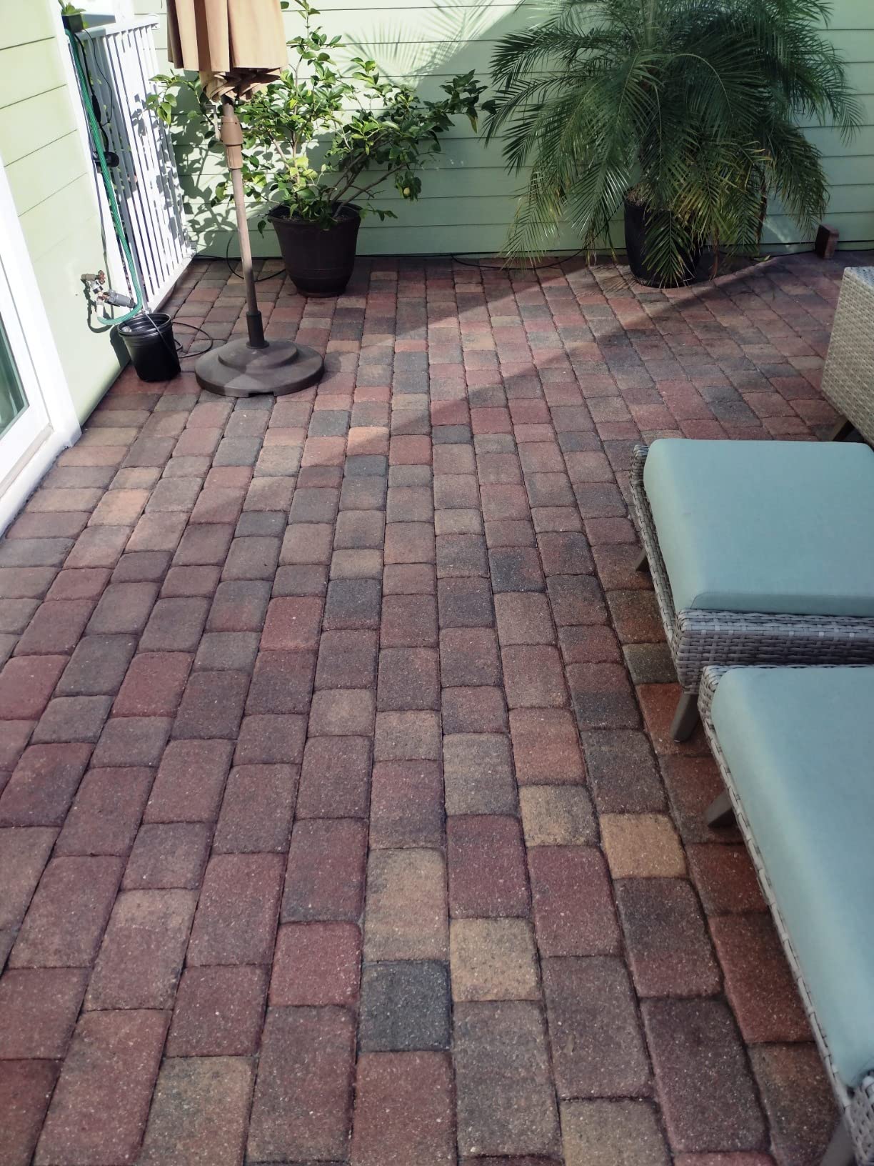 1 Gal. DOMINATOR LG+ Clear Acrylic Sealer | Low Gloss Paver Sealer | Wet Look, Color Enhancing | Professional Grade | Concrete Pavers and Decorative Concrete | Fast Dry | Driveway, Patio and Walkways customer photo 1