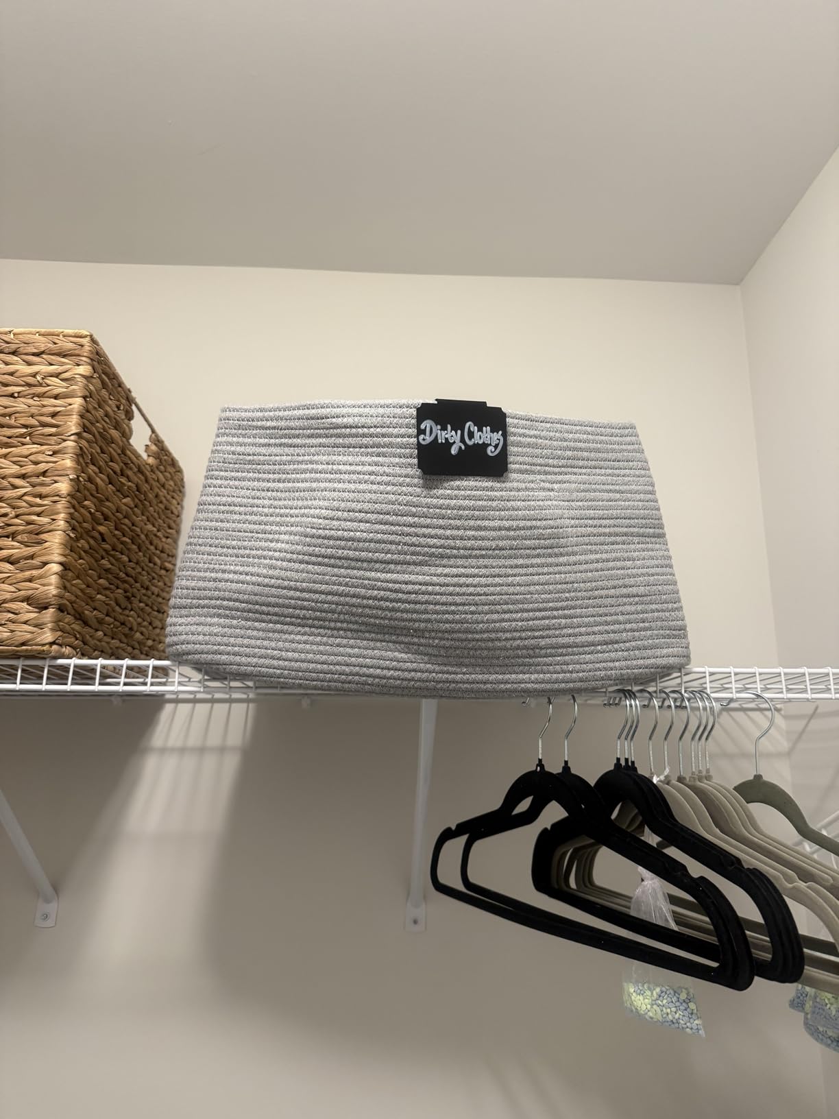 Utopia Home Velvet Hangers, Black, 50 Pack customer photo 1