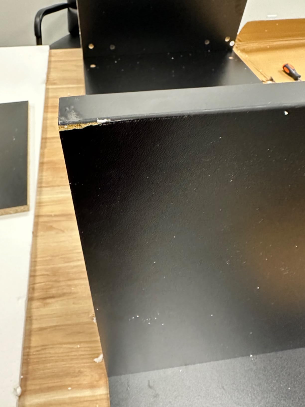 Displays2Go Black Hostess Stand customer photo 2