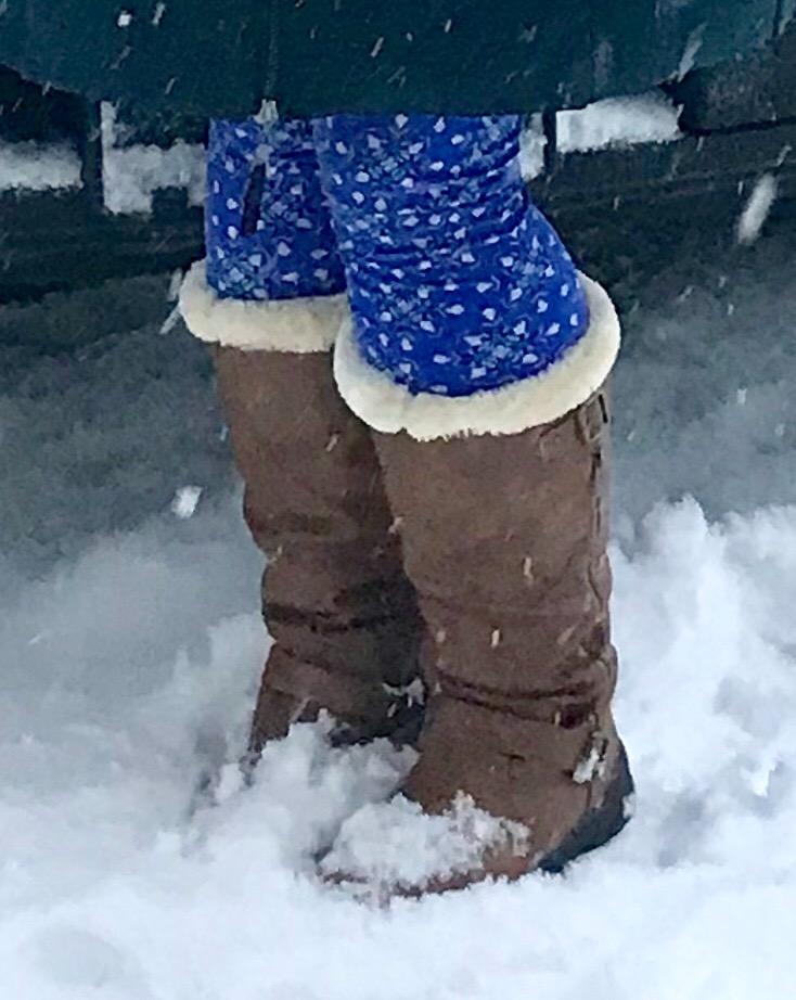 DREAM PAIRS Women's Knee High Boots Winter Warm Boots customer photo 2