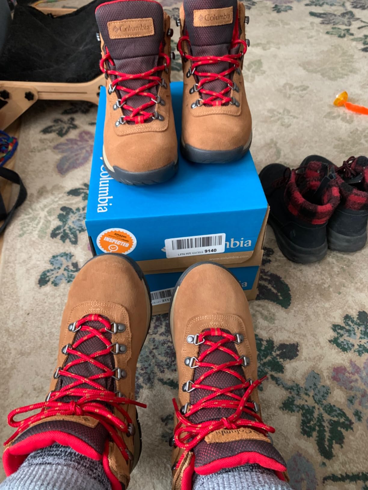 Columbia Women's Discontinued Newton Ridge Plus Waterproof Amped Hiking Boot customer photo 2