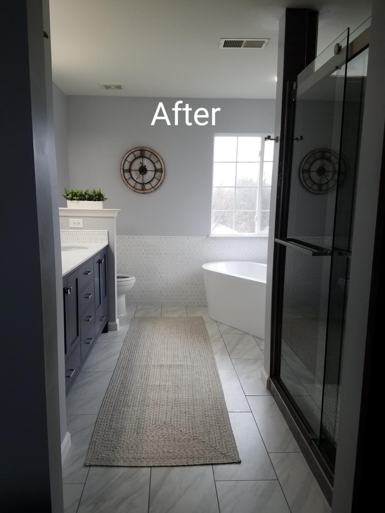 DreamLine Essence Frameless Bypass Sliding Shower Door in Brushed Nickel, 56-60 in Width, 76 in Height, 5/16 in. (8 mm) Certified Clear Tempered Glass, Smooth Gliding Open and Close. SHDR-6360760-04 customer photo 1