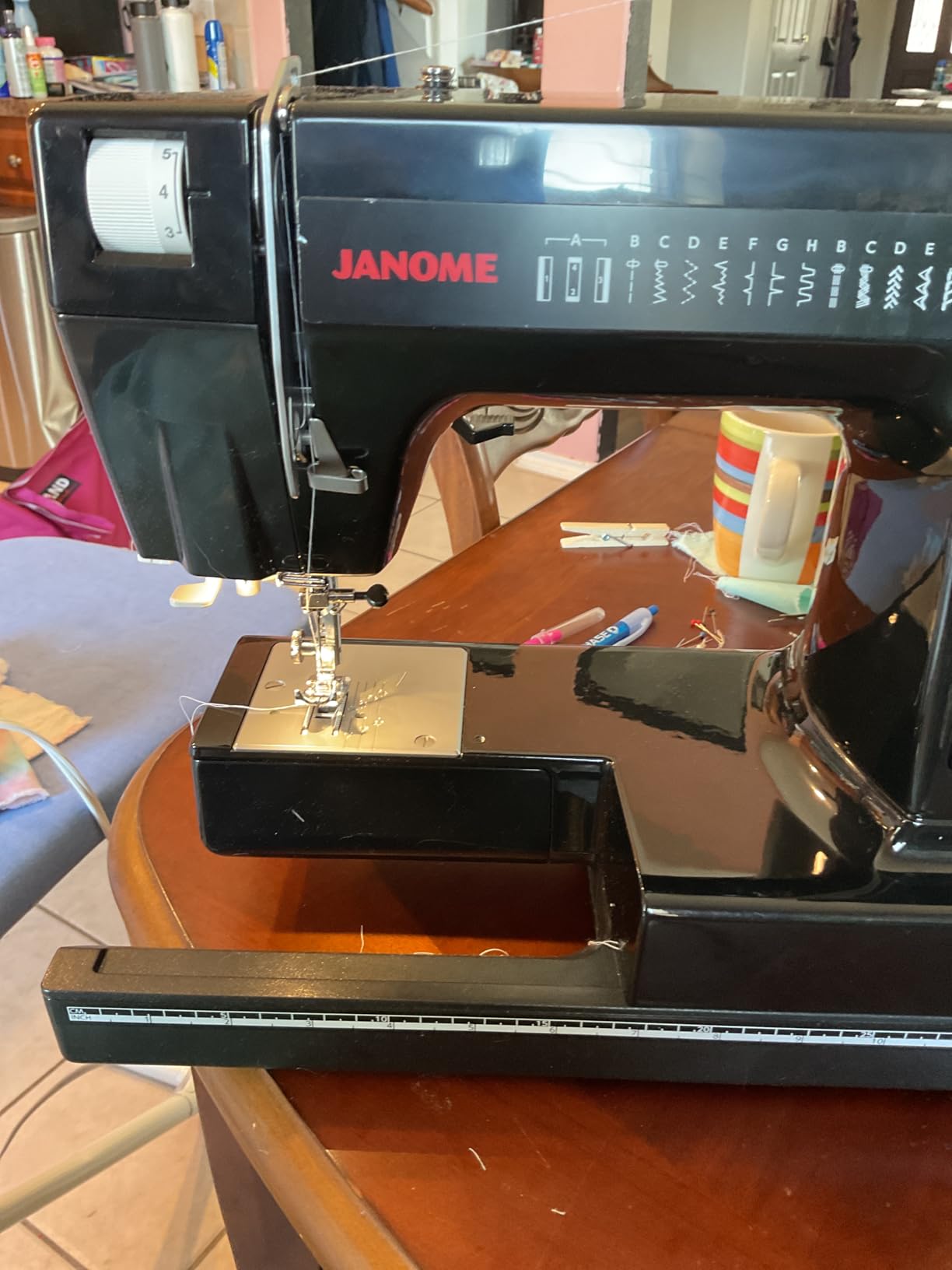 Janome HD1000BE HD1000 Black Edition All Metal Body Sewing Machine, one size customer photo 1