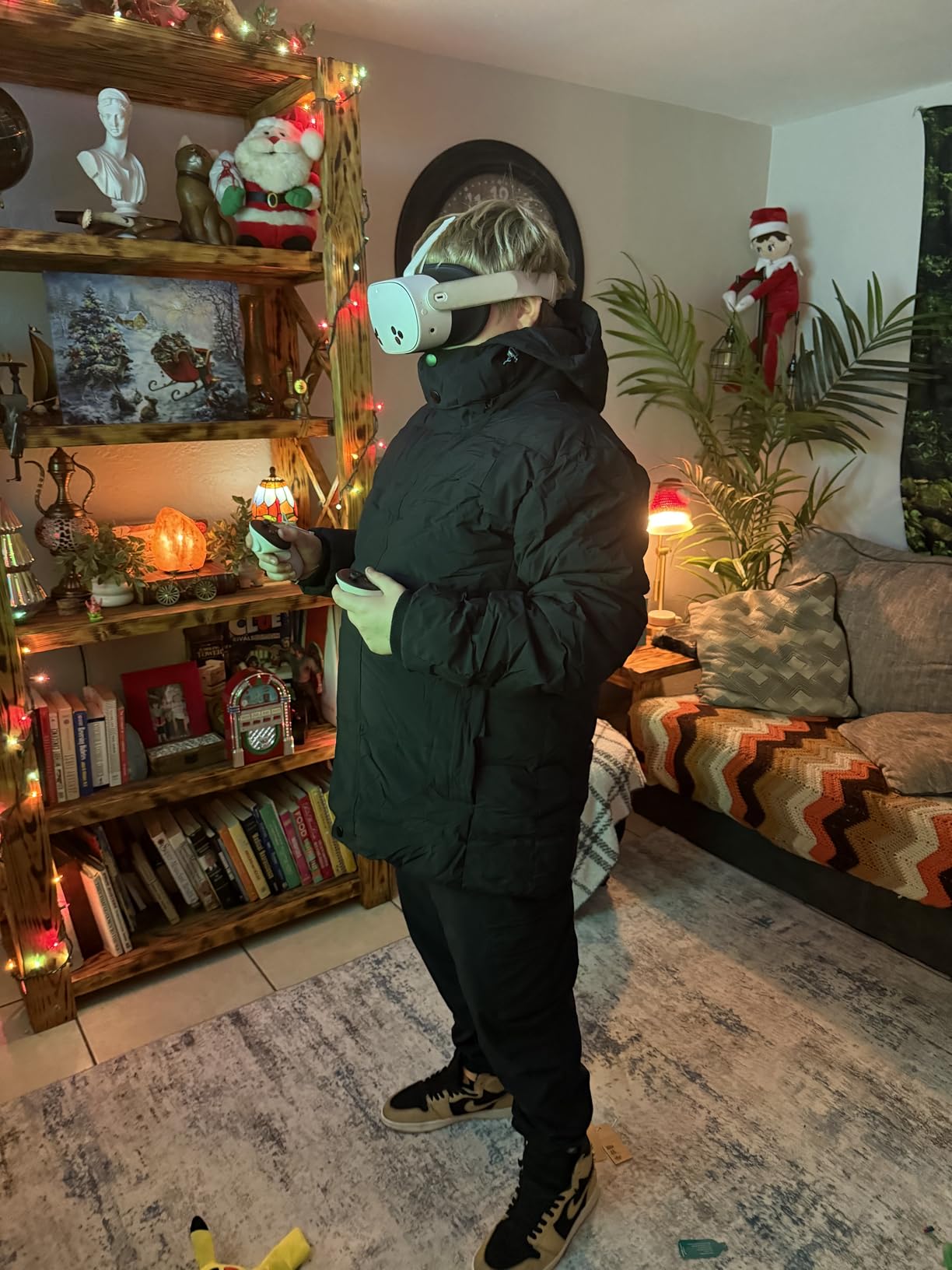 wantdo Men's Puffer Jacket Hooded Winter Coat Warm Thicken Winter Jacket customer photo 2