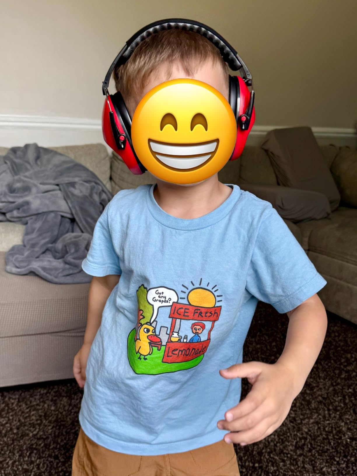 Dr.meter EM100 Noise Cancelling Headphones for Kids Adults, Ear Muffs customer photo 2
