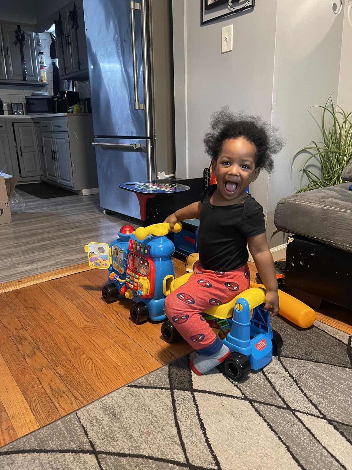 VTech Sit-to-Stand Ultimate Alphabet Train, Blue customer photo 1