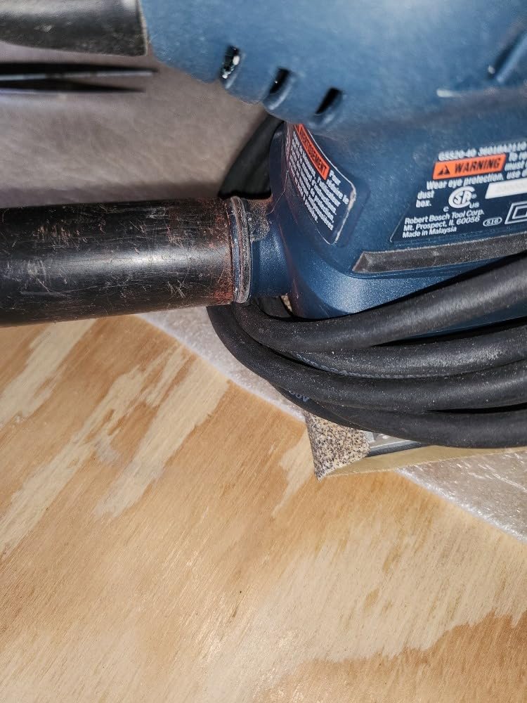 BOSCH GSS20-40 Orbital Finishing Sander 1/4-Sheet, 2 Amp, 12000 OPM with Dust Collector customer photo 1