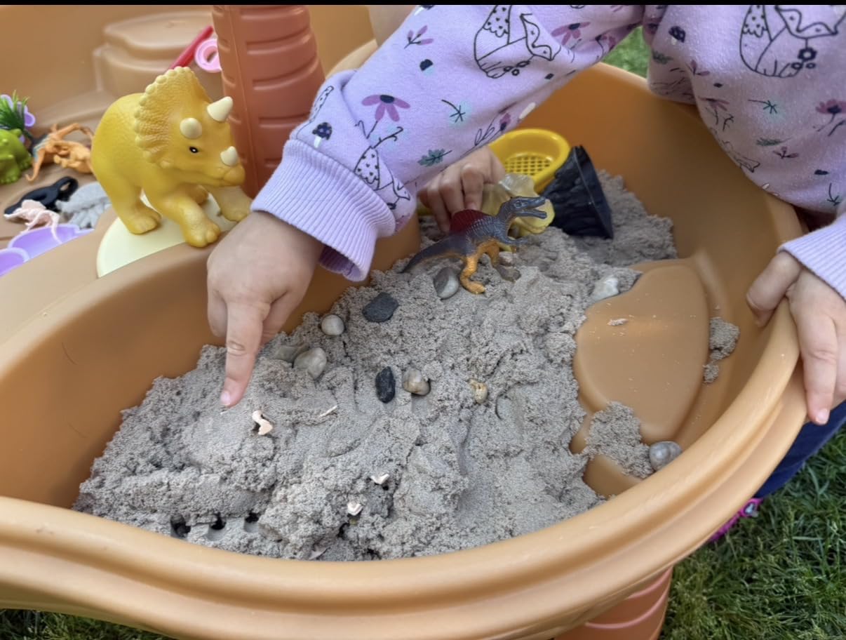 Step2 Dino Dig Sand and WaterTable, Kids Activity Sensory Playset, Summer Outdoor Toys, 7 Piece Water Toy Accessories, For Toddlers 2-5 Years Old customer photo 2