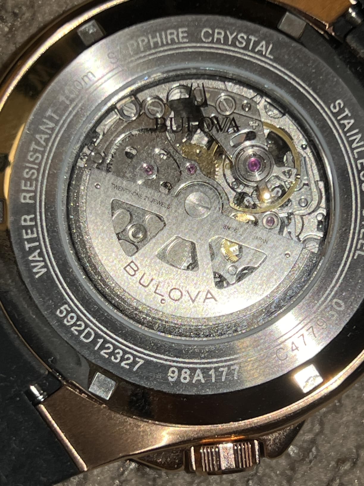 Bulova Men's Classic Maquina Automatic Open Aperture Watch customer photo 1