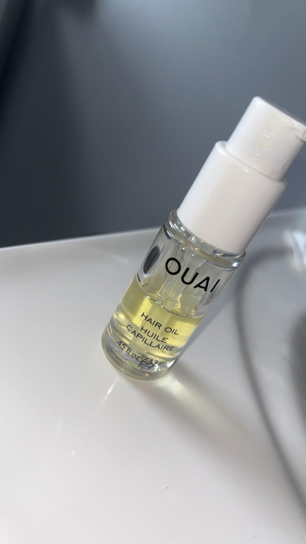OUAI Hair Oil, Lightweight Heat Protectant, Hair Frizz Control, 1.5 Fl Oz customer photo 2
