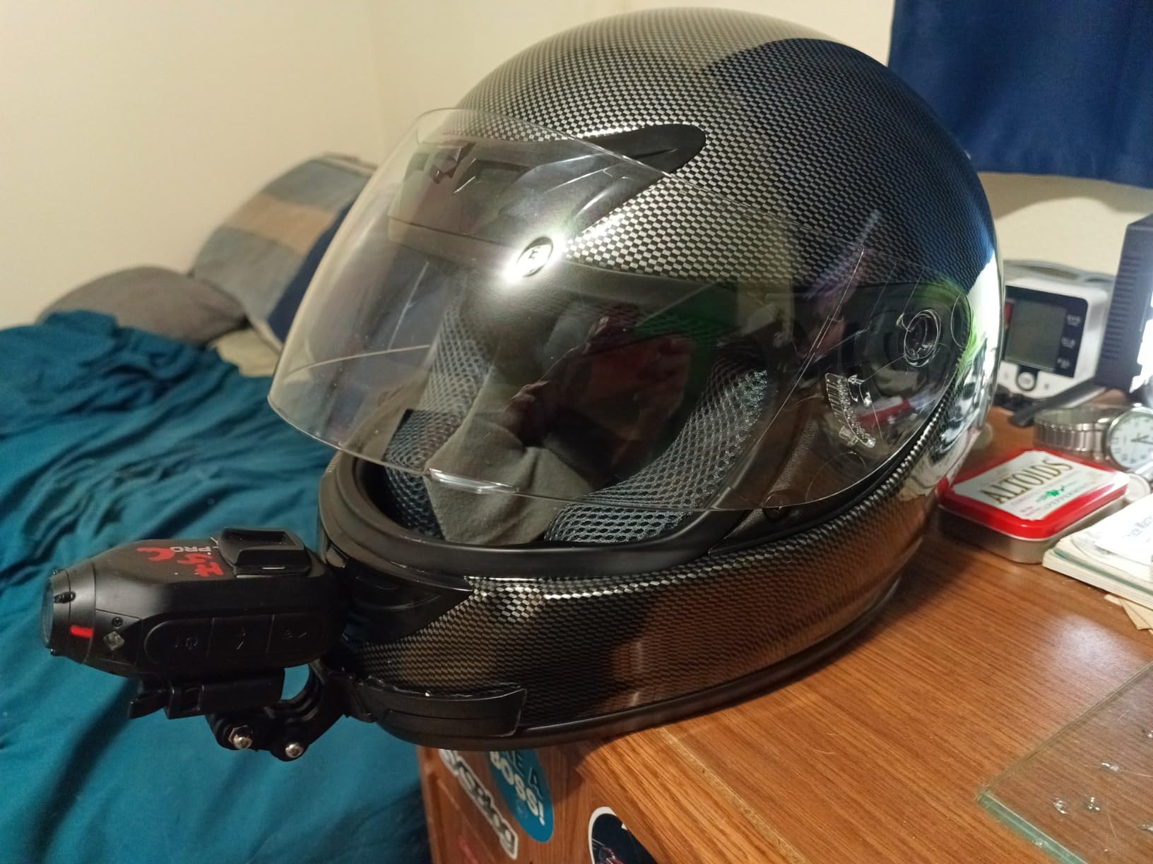 XFMT Full Face Motorcycle Helmet Adult ATV Helmet DOT Approved customer photo 2