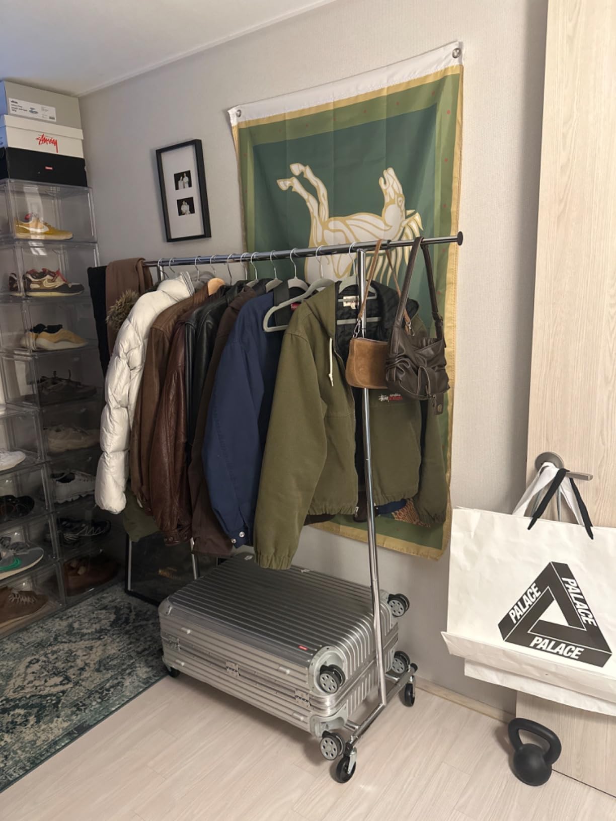 Simple Houseware Heavy Duty Clothing Garment Rack, Chrome customer photo 1