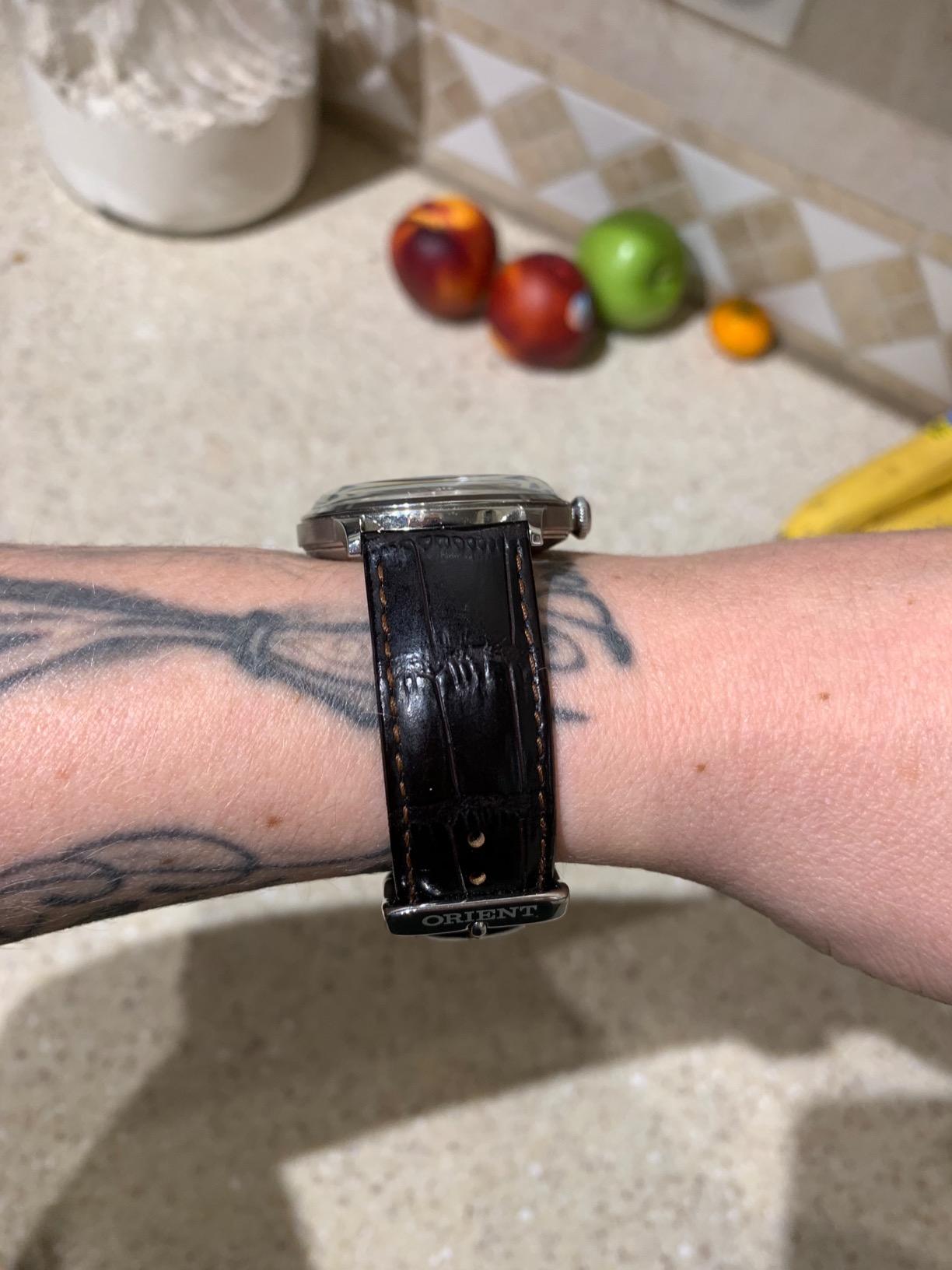 Orient Bambino Version 2 | Automatic/Hand-Winding Wrist Watch | 40.5 mm Case | Classic Watch customer photo 2