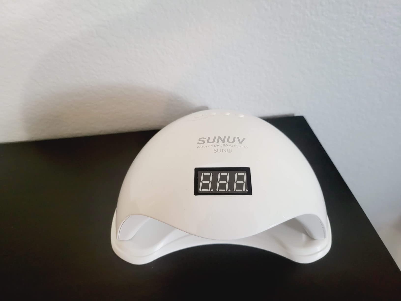 SUNUV UV Light for Gel Nails,LCD Display with 4 Timer LED Nail Lamp,SUN5 customer photo 2