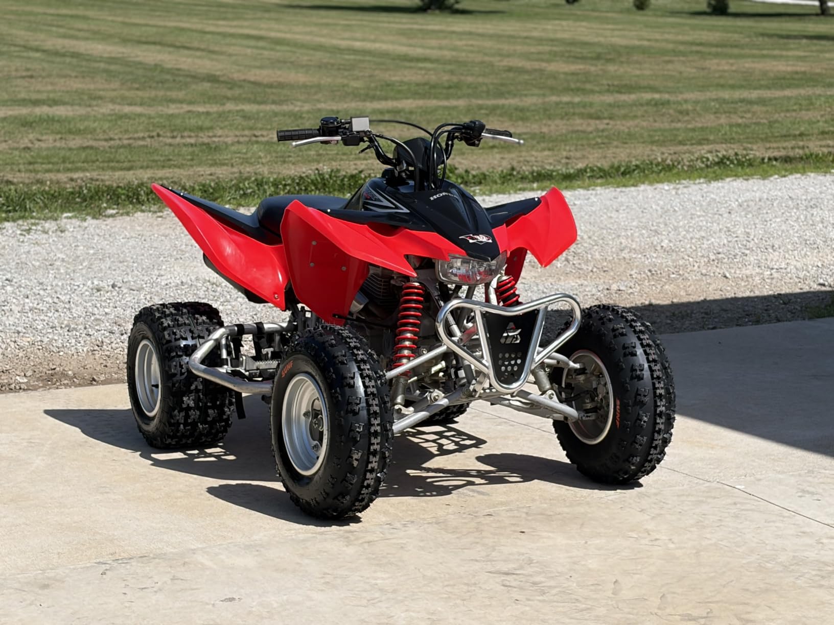 SunF 21x7-10 Front & 20x10-9 Rear ATV UTV Knobby Sport Tires,6 PR Tubeless A027, Set of 4 customer photo 1