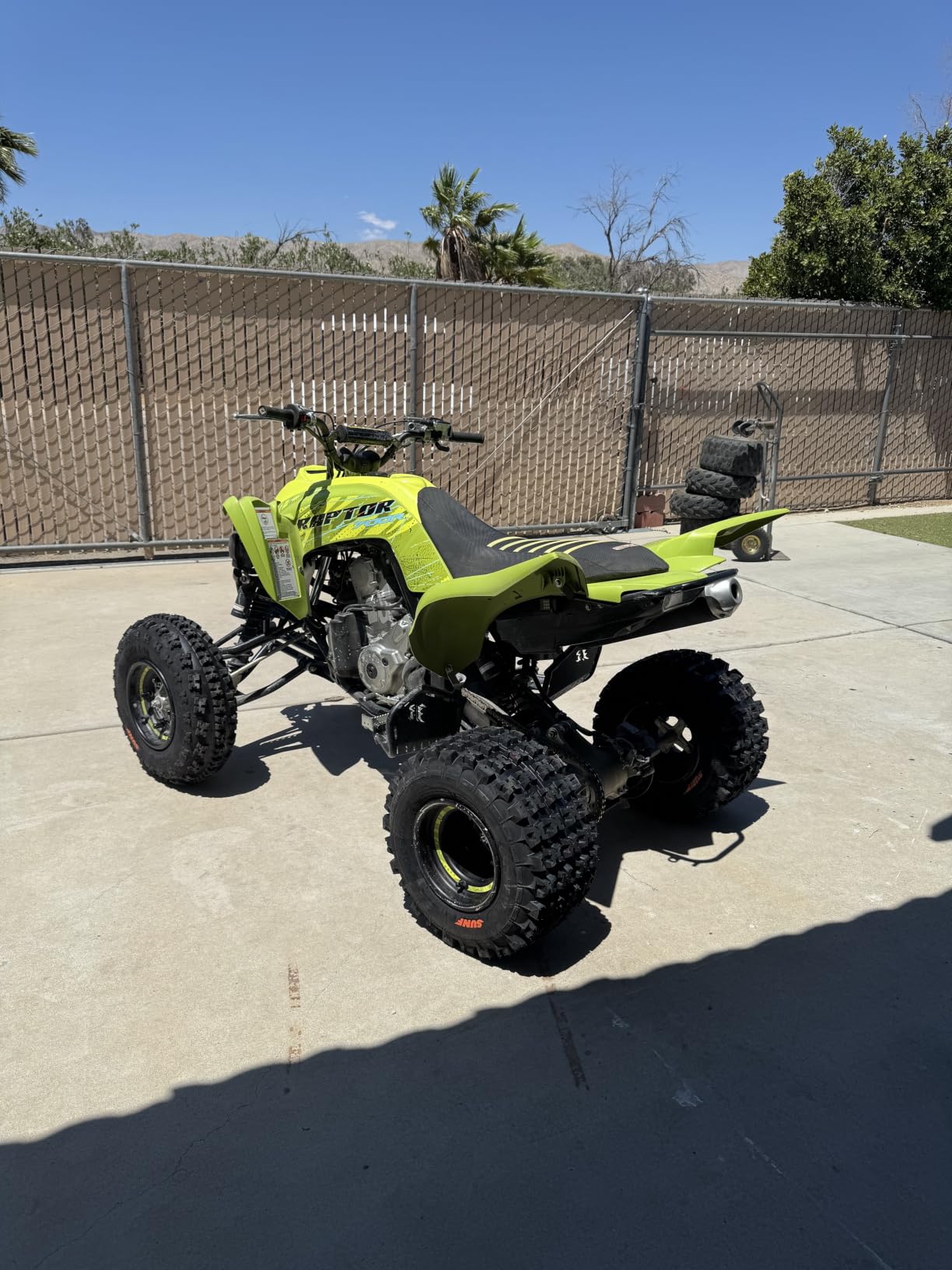 SunF 21x7-10 Front & 20x10-9 Rear ATV UTV Knobby Sport Tires,6 PR Tubeless A027, Set of 4 customer photo 2